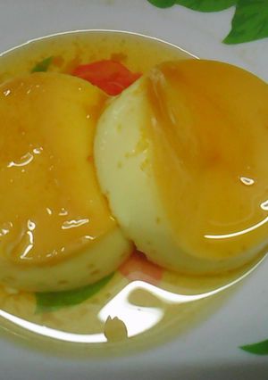 Hình của món kem flan.