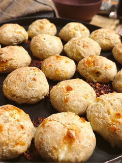 Una foto de Chipas integrales y con maicena, sin manteca, receta súper fin de mes!