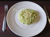 Falso risoto de courgete