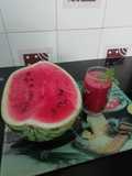 வாட்டர்மெலன் மின்ட் ஜீஸ்(watermelon mint juice recipe in tamil)
