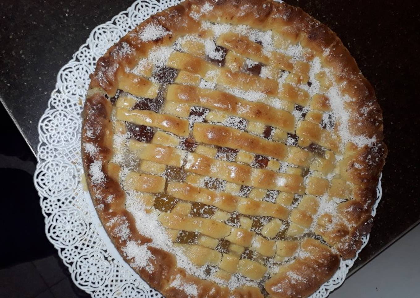 Pastafrola 1/2 membrillo 1/2 de batata