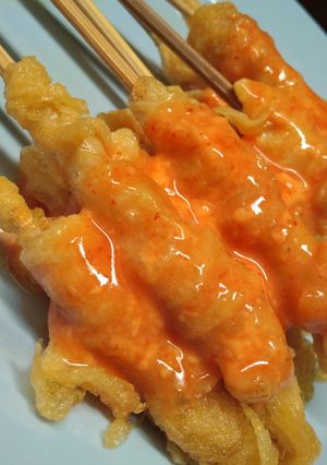 Foto resep Telur gulung saos mayonais (jajanan anak SD)