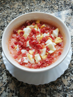 Una foto de Salmorejo