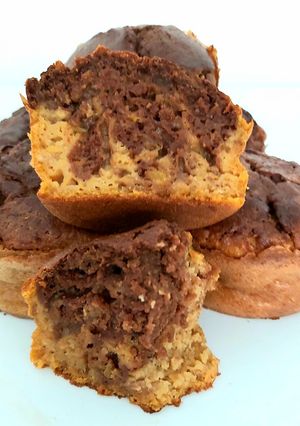 Une photo de Muffins butternut et chocolat healthy