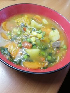 Una foto de Carbonada a la mía casa