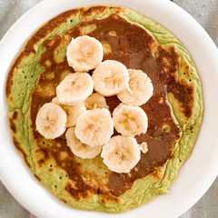 Una foto de Pancake de Harina de Arvejas