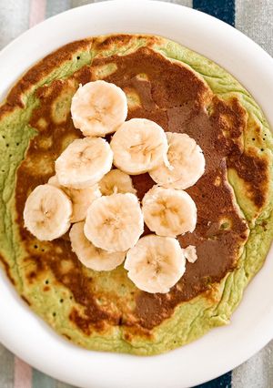 Una foto de Pancake de Harina de Arvejas