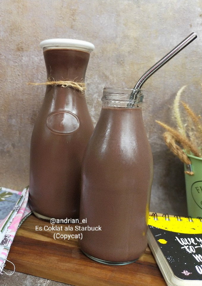 Foto resep Es Coklat ala Starbuck