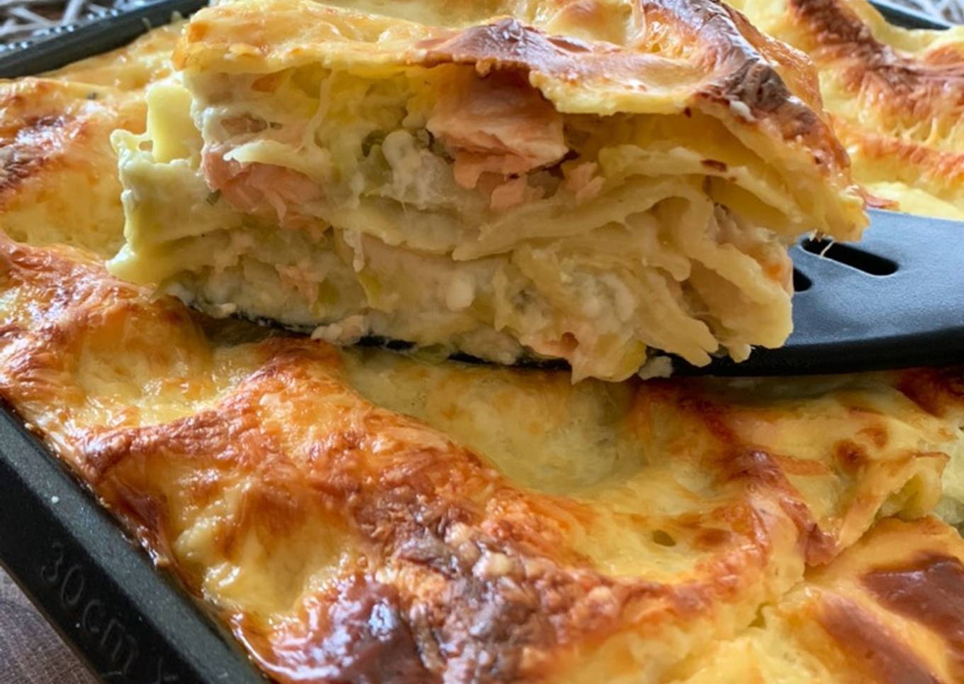 ☆Lasagnes Saumon Poireaux☆