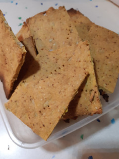 Una foto de Crackers de semillas Keto