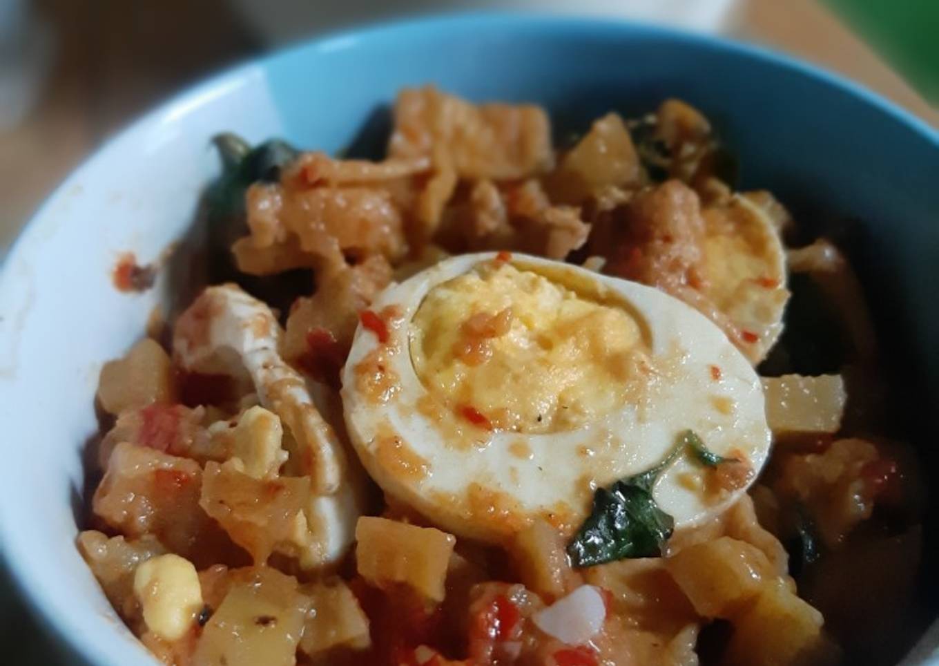 Sambal goreng kemangi(tahu,telor,kentang)