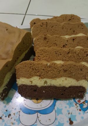 Foto resep Bolu kukus cokelat kopi
