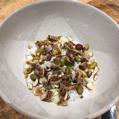A picture of Coconut Chia Seed Porridge.