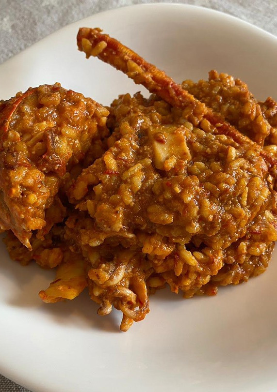 Una foto de Arroz meloso de Langosta