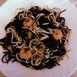 Espaguetis con Gulas y Gambas