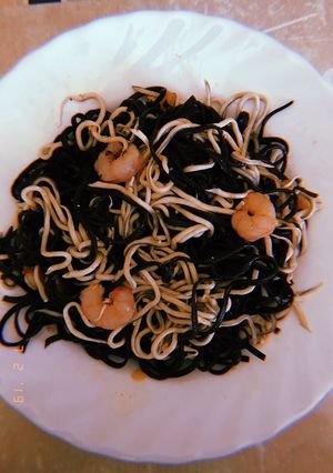 Foto principal de Espaguetis con Gulas y Gambas