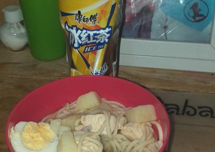 Sopa tipo ramen Fácil