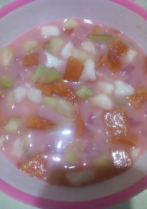Foto resep Es Buah Campur Marjan Sederhana