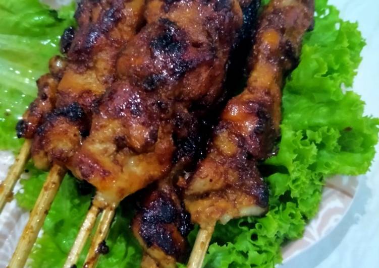 Resep 28. Sate Ayam (Teflon) | Bahan Membuat 28. Sate Ayam (Teflon) Yang Sempurna