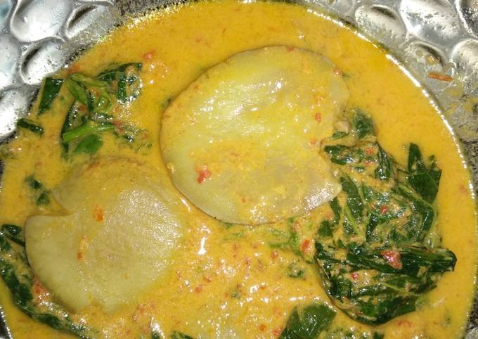 Cara Gampang Membuat Gulai Jengkol Daun Singkong (gulai jariang pucuak ubi) Anti Gagal