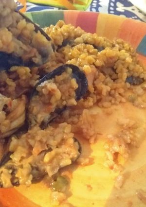 A picture of Paella indonesianaa.