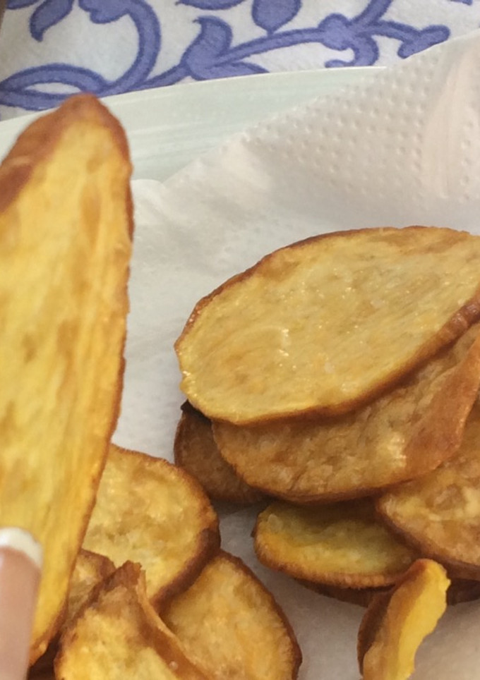 Una foto de Chips de batata
