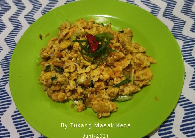 "ORAK-ARIK TELUR" Menu simple dan bikin nagih