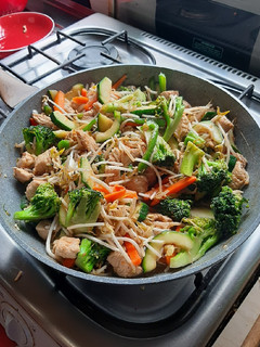 Una foto de Chopsuey de pollo