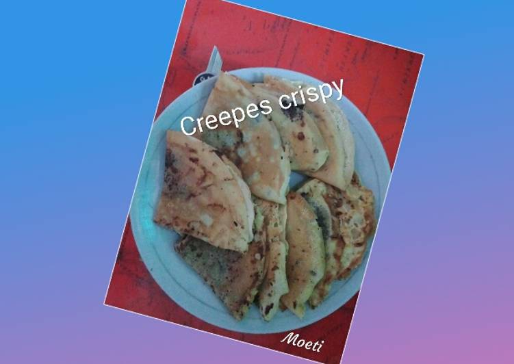 Resep Creepes crispy Lumer yang Enak