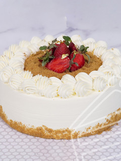 Foto resep Strawberry Philadelphia Cake