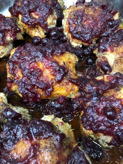 A picture of Cranberry Chicken.