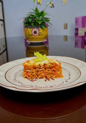 Una foto de Lasaña Pasticciate casera