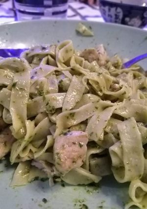 Une photo de Pâte au pesto