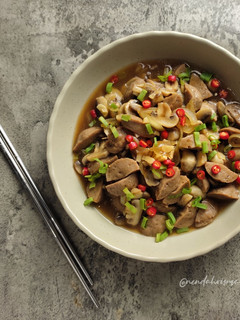 Foto resep Tumis Jamur Bakso saus Tiram