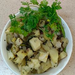 A picture of Healthy sweet potato fry.