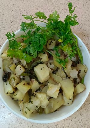 A picture of Healthy sweet potato fry.