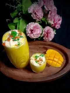 ম্যাঙ্গো শেক(mango shake recipe in Bengali) রেসিপির প্রধান ছবি