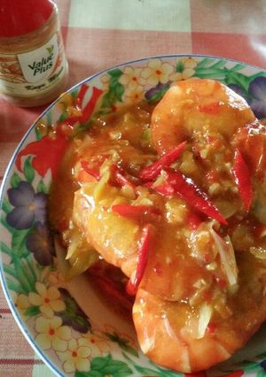 Foto resep Udang saos pedas