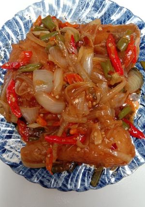 Foto resep Ayam Tepung Saus Szechuan