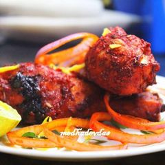 A picture of Philips air fryer grill chicken.