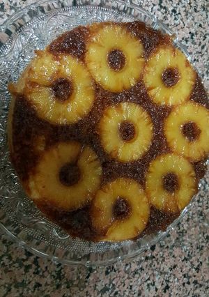 صورة لوصفة كيكة الأناناس