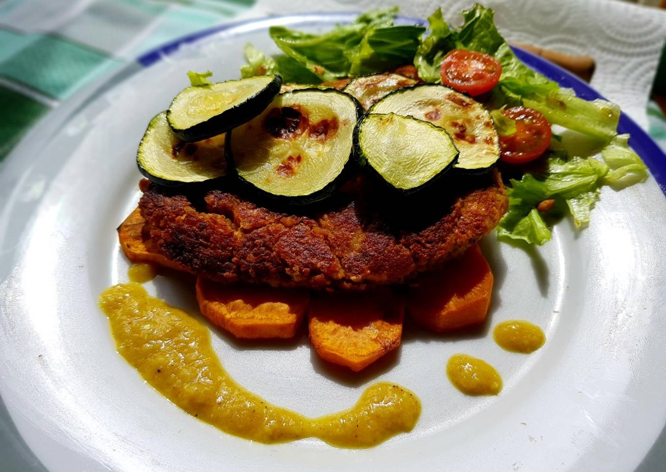 Hamburguesa Veggie de lentejas