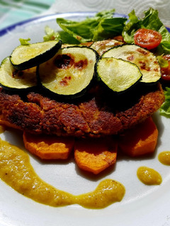 Una foto de Hamburguesa Veggie de lentejas