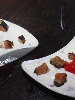Una foto de Delicia de plátano con yogurt griego