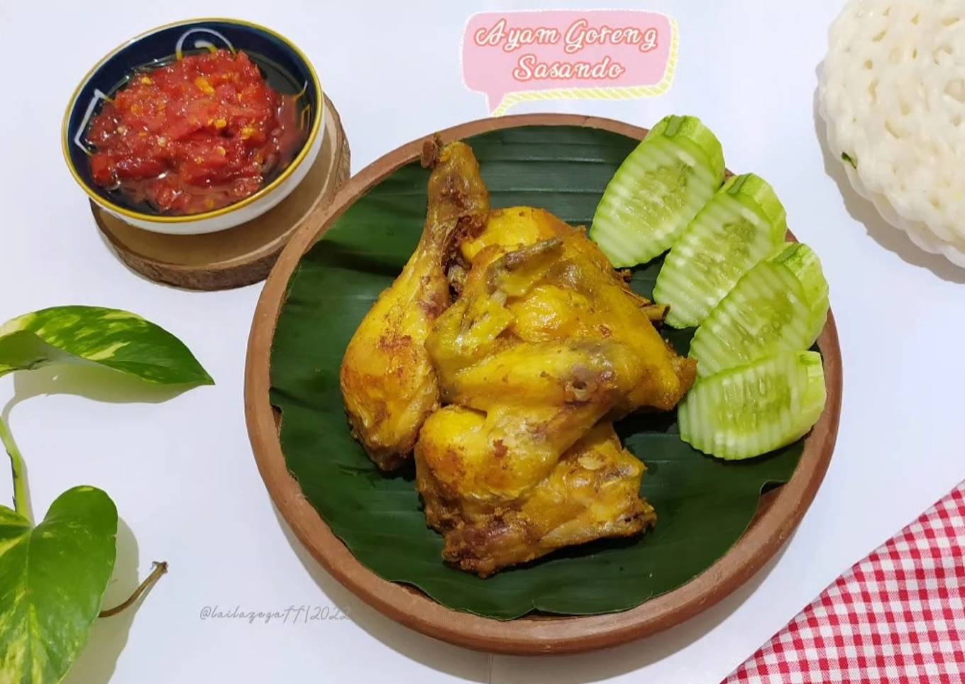 Ayam Goreng Sasando Khas NTT