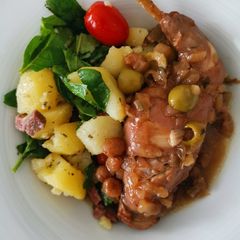 A picture of Braised Rabbit.