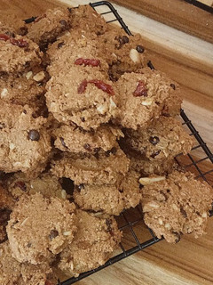 Foto resep Oat Almond cranberry cookies
