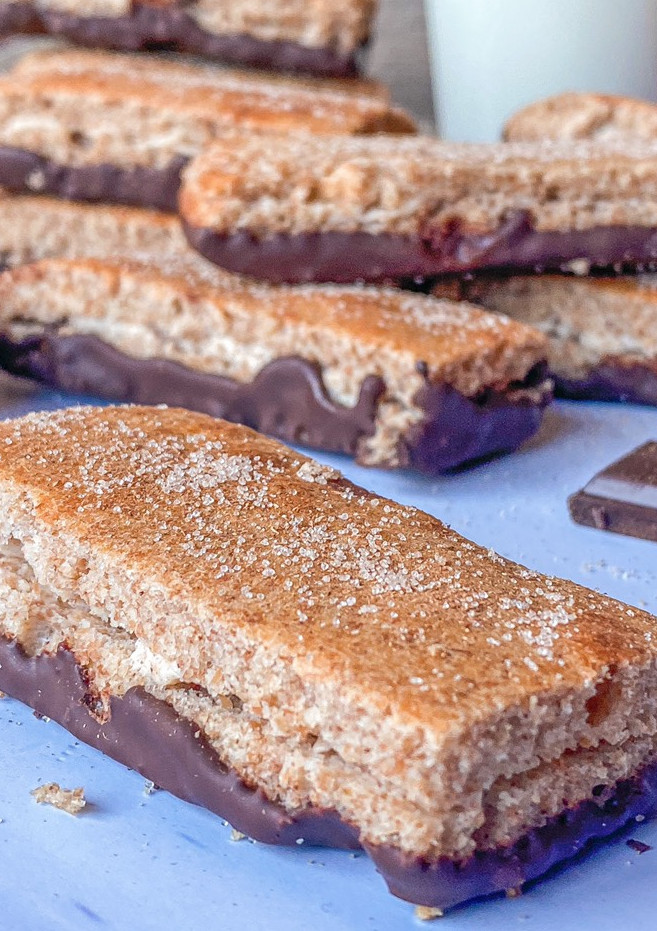 Una foto de Napolitanas bizcochitos