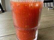 A picture of tomato juice