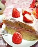 草莓鮮奶油蛋糕(電子鍋)